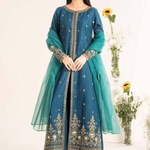 Women's Embroidered Lawn 3-Piece Suit
